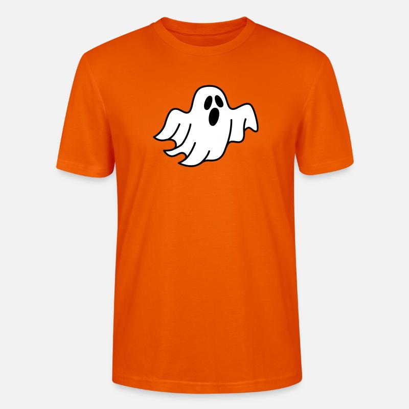 Geist oder Gespenst - Stanley/Stella Unisex Bio-T-Shirt CRAFTER - Tieforange