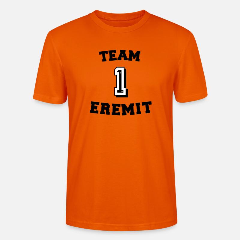 Team Eremit - Stanley/Stella Unisex Bio-T-Shirt CRAFTER - Tieforange