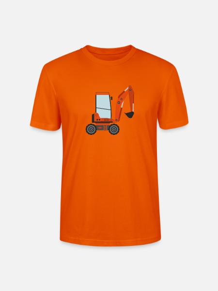 Bagger - Stanley/Stella Unisex Bio-T-Shirt CRAFTER - Tieforange