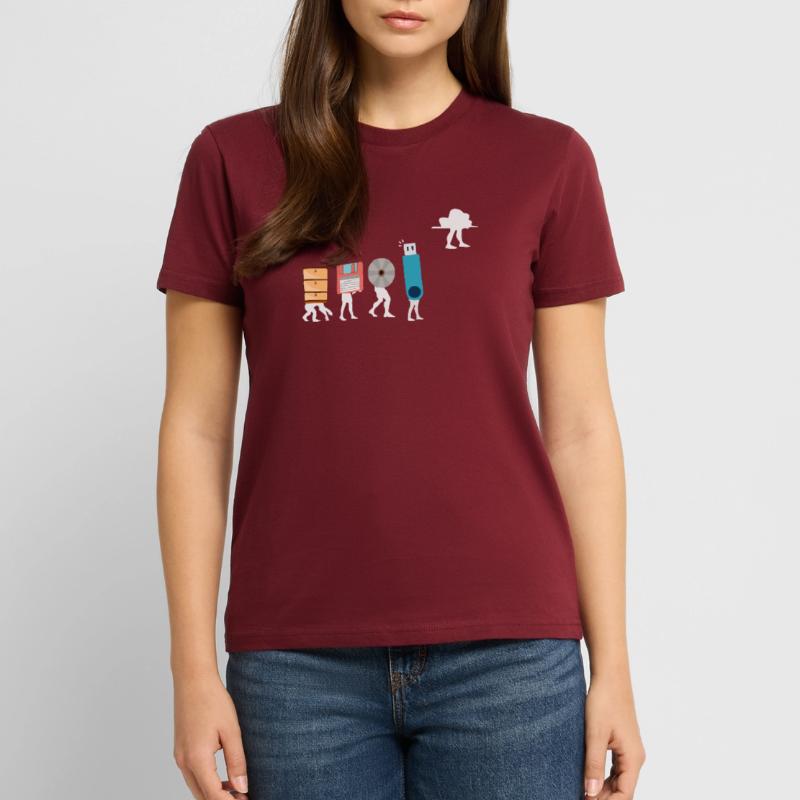 Cloud-Computing-Lustige Programmierer-Daten-KI-Software Stanley/Stella Unisex Bio-T-Shirt CRAFTER