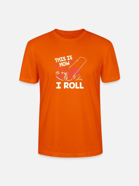 Landschaftsgärtner Gärtner Gärtnerei Garten - Stanley/Stella Unisex Bio-T-Shirt CRAFTER - Tieforange