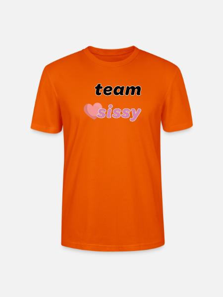 Team, Liebling, Liebling - Stanley/Stella Unisex Bio-T-Shirt CRAFTER - Tieforange