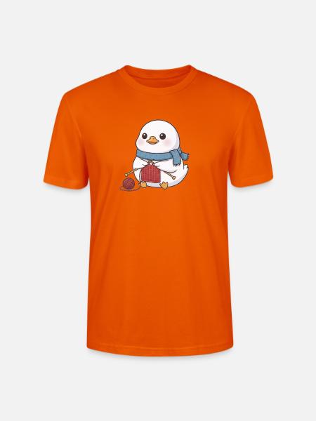 Stricken - Stanley/Stella Unisex Bio-T-Shirt CRAFTER - Tieforange