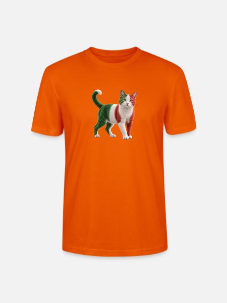 Italienischer Deutscher Kurzhaar - Stanley/Stella Unisex Bio-T-Shirt CRAFTER - Tieforange