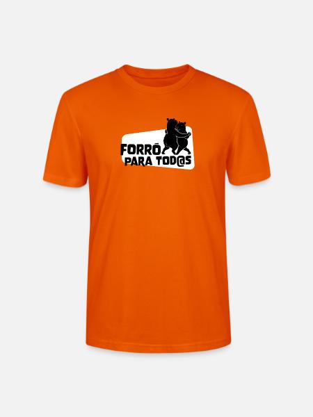 Forro para Todos – Tanzende Capybaras - Stanley/Stella Unisex Bio-T-Shirt CRAFTER - Tieforange