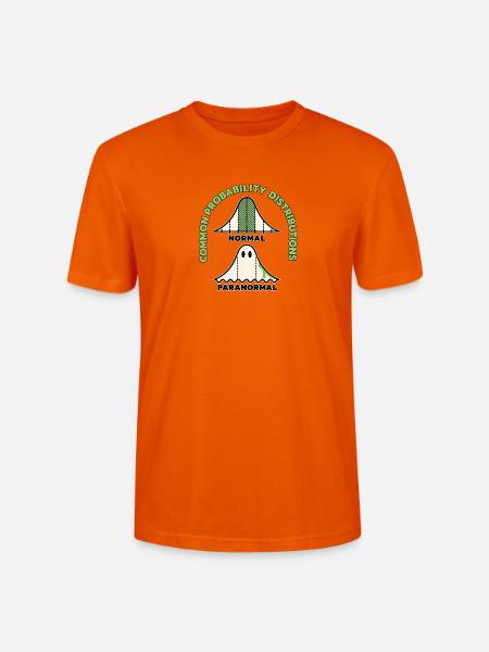 Normal oder paranormal - Stanley/Stella Unisex Bio-T-Shirt CRAFTER - Tieforange