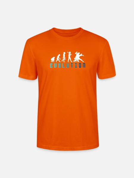 Walzer Paartanz - Stanley/Stella Unisex Bio-T-Shirt CRAFTER - Tieforange