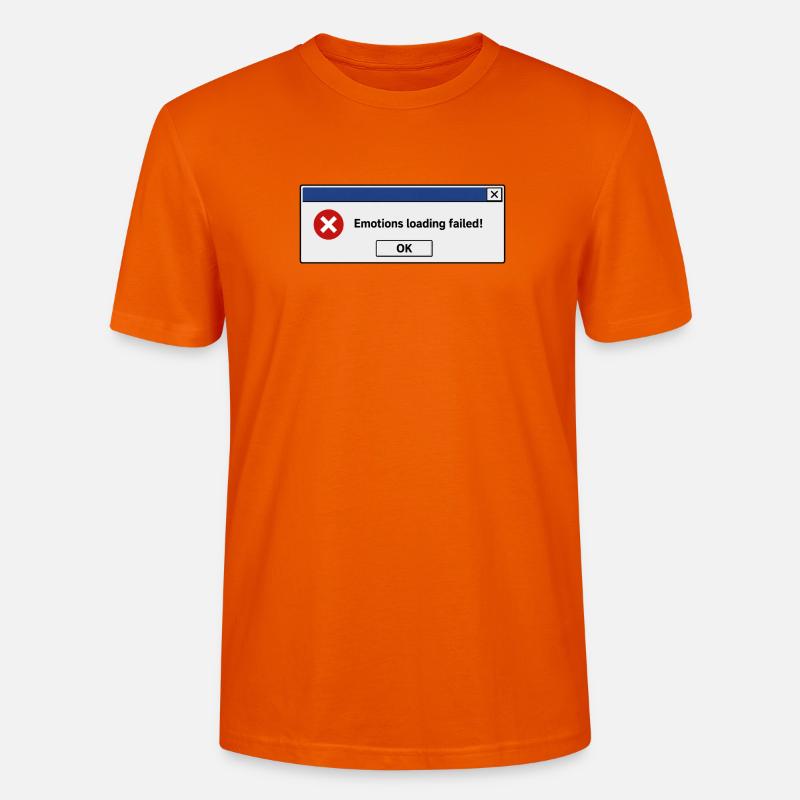 Emotions loading failed - Stanley/Stella CRAFTER Unisex Organic T-Shirt - bright orange