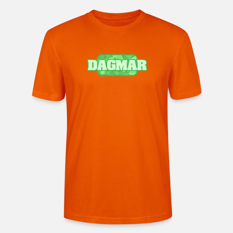 Dagmar - Stanley/Stella CRAFTER Unisex Organic T-Shirt - bright orange