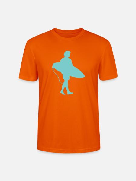 surfer - Stanley/Stella Unisex Bio-T-Shirt CRAFTER - Tieforange