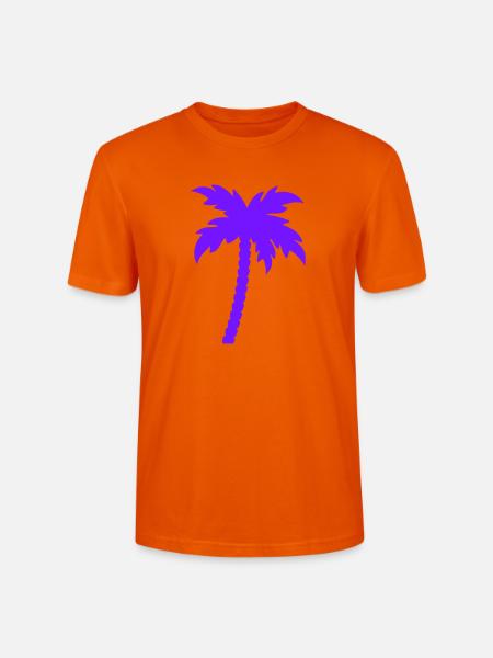 palme- - Stanley/Stella Unisex Bio-T-Shirt CRAFTER - Tieforange