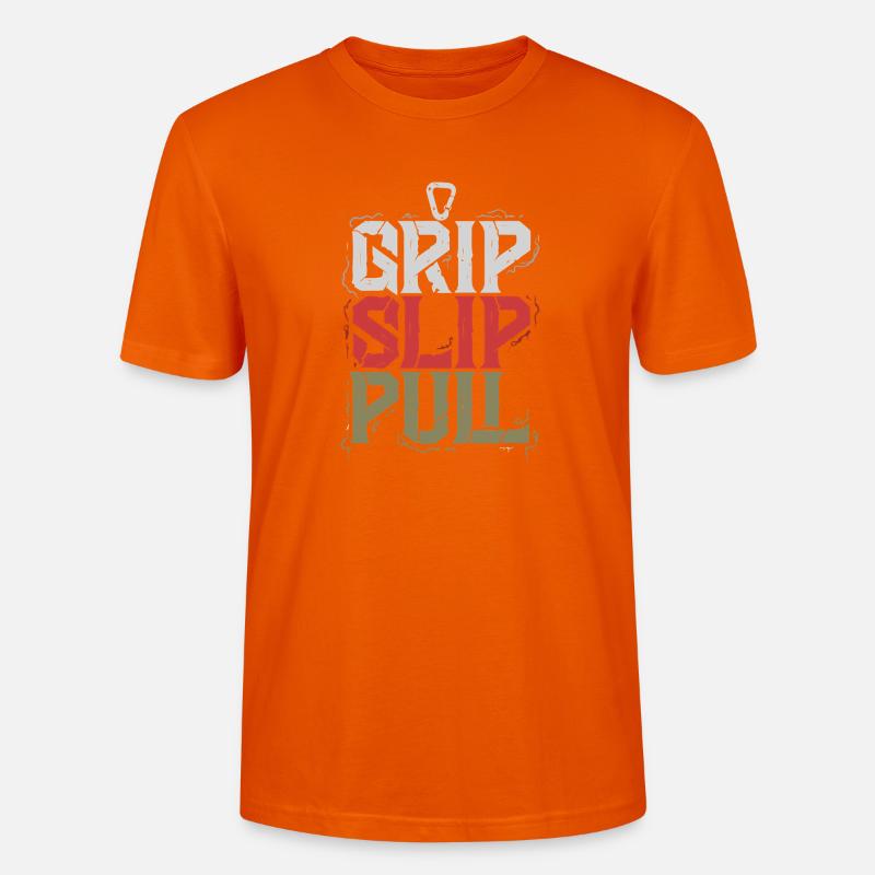 Grip Slip Pull - T-shirt bio CRAFTER Stanley Stella Unisexe - orange profond