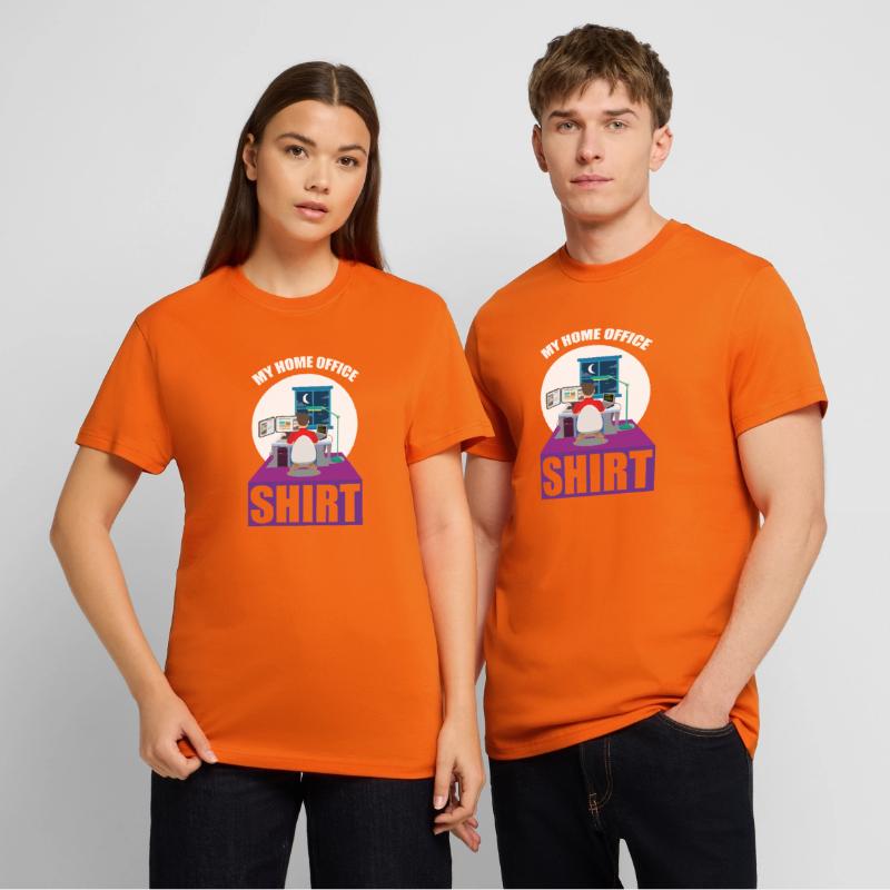 Night Shift Coder Programmer Desk Graphic Stanley/Stella Unisex Bio-T-Shirt CRAFTER