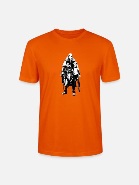 Der Doktor der Dunklen Pest - Stanley/Stella Unisex Bio-T-Shirt CRAFTER - Tieforange