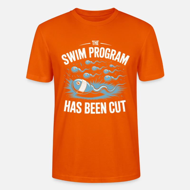 Schwimmprogramm wurde beendet - Stanley/Stella Unisex Bio-T-Shirt CRAFTER - Tieforange