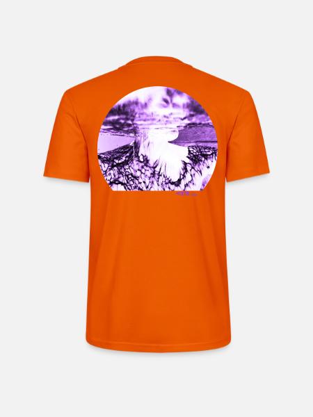 Lila Tattoo - Stanley/Stella Unisex Bio-T-Shirt CRAFTER - Tieforange