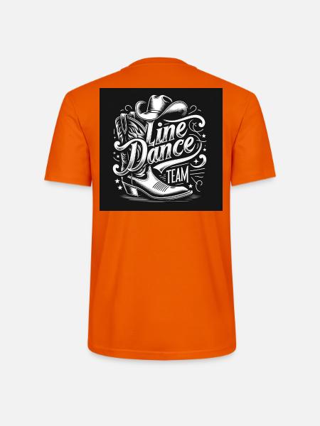 Line Dance Team - Stanley/Stella Unisex Bio-T-Shirt CRAFTER - Tieforange