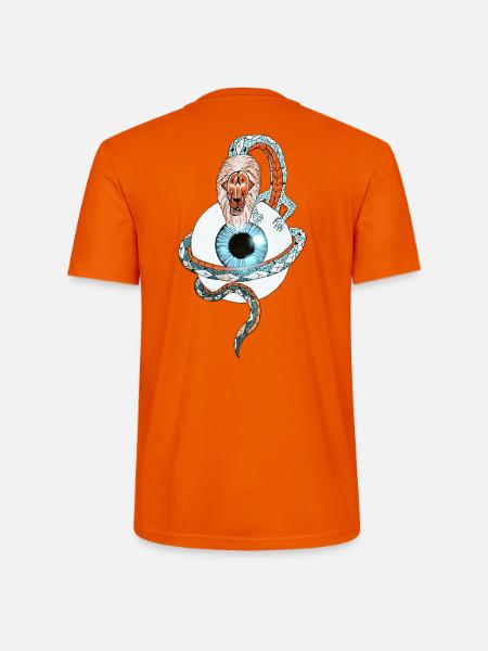 Yaldaboath-Kosmologie - Stanley/Stella Unisex Bio-T-Shirt CRAFTER - Tieforange
