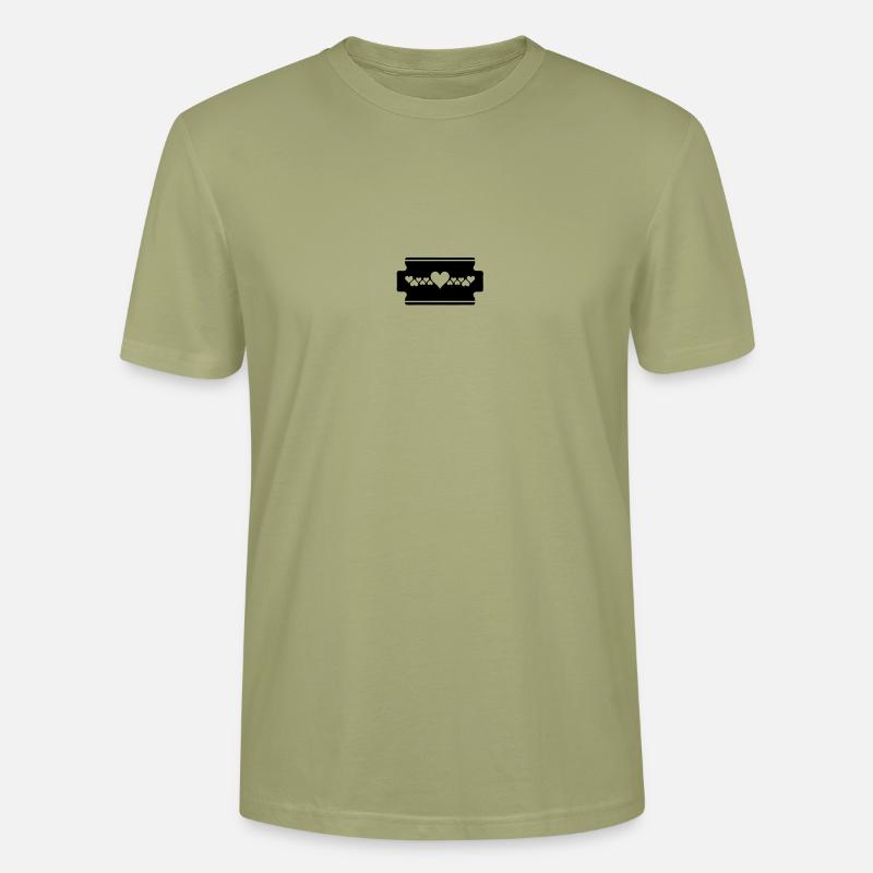 razorblade - Stanley/Stella Unisex Bio-T-Shirt CRAFTER - Nebelgrün