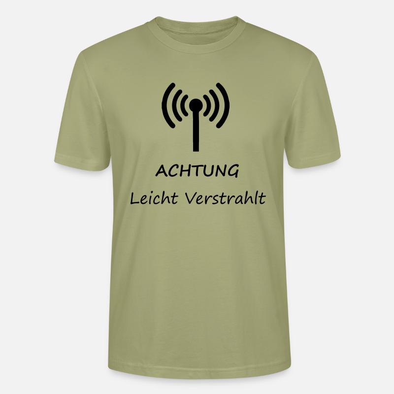 Attention Léger - T-shirt bio CRAFTER Stanley Stella Unisexe - vert brouillard