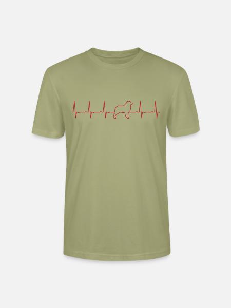 EKG Aussie - Stanley/Stella Unisex Bio-T-Shirt CRAFTER - Nebelgrün