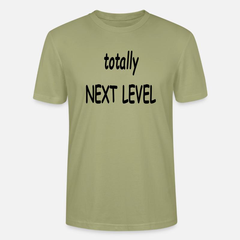 totally next level - Stanley/Stella Unisex Bio-T-Shirt CRAFTER - Nebelgrün