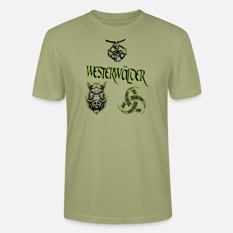 Westerwälder - Stanley/Stella Unisex Bio-T-Shirt CRAFTER - Nebelgrün