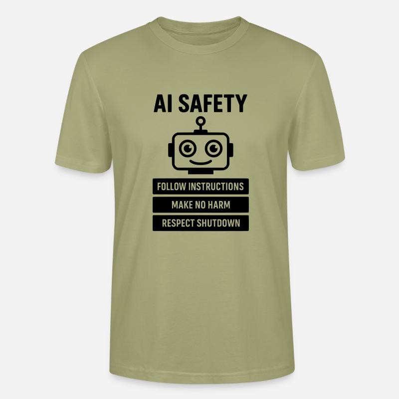 Artificial Intelligence - AI Rules - Stanley/Stella CRAFTER Unisex Organic T-Shirt - sage