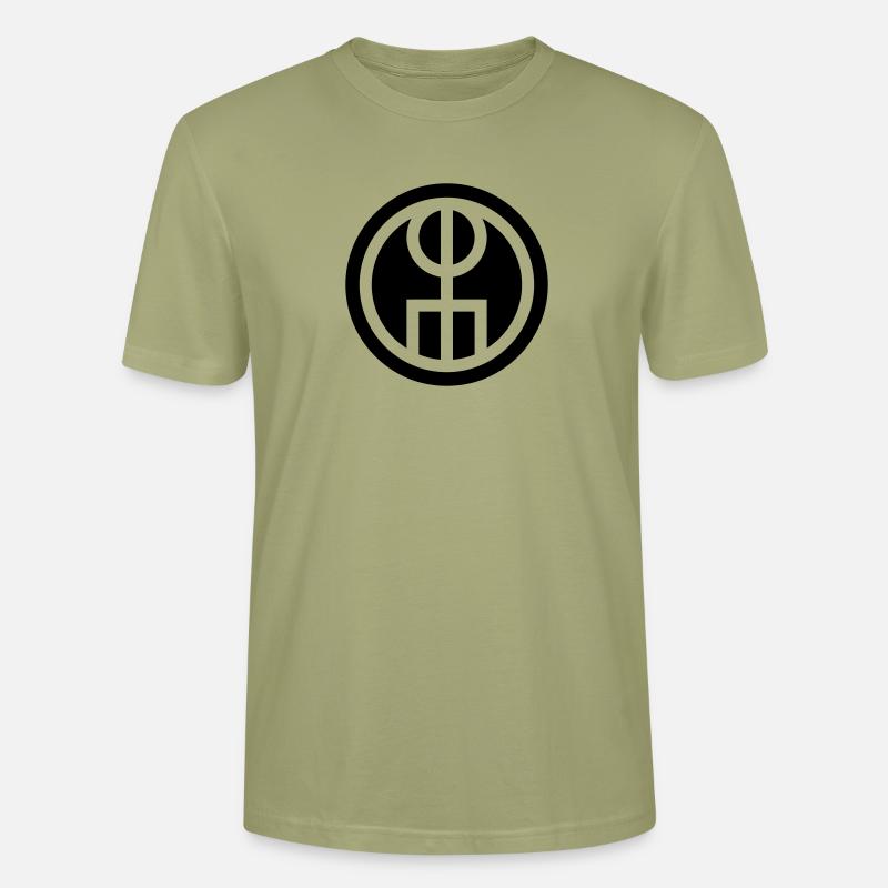 Galdrastafir, Isländisch Binde Rune, Love - Stanley/Stella Unisex Bio-T-Shirt CRAFTER - Nebelgrün