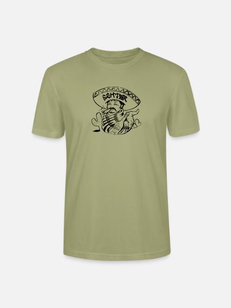 El Sektor Mexico - Stanley/Stella Unisex Bio-T-Shirt CRAFTER - Nebelgrün