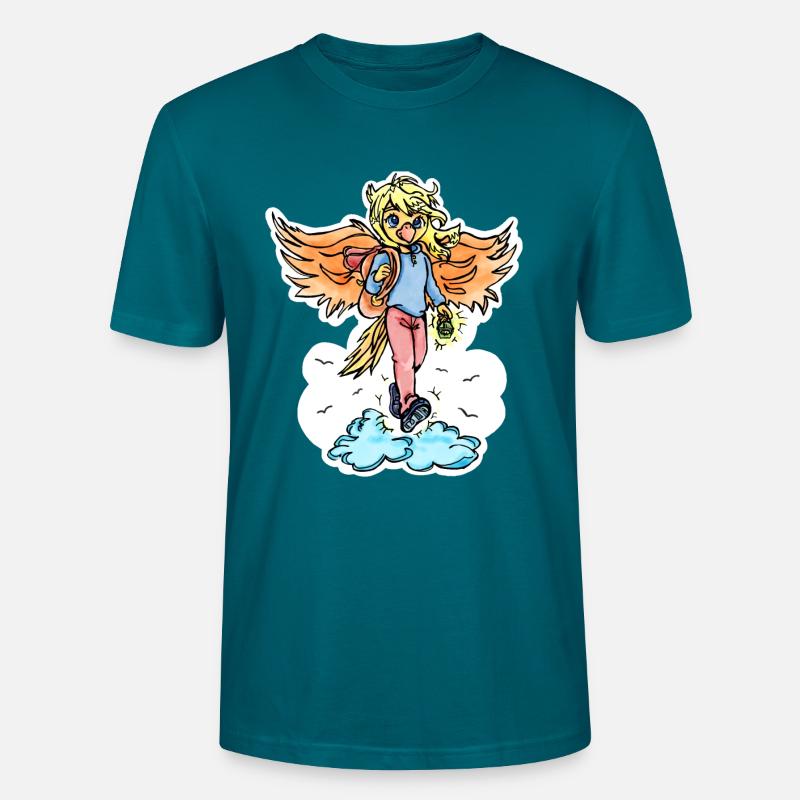 Migration vers le cloud - T-shirt bio CRAFTER Stanley Stella Unisexe - bleu océan