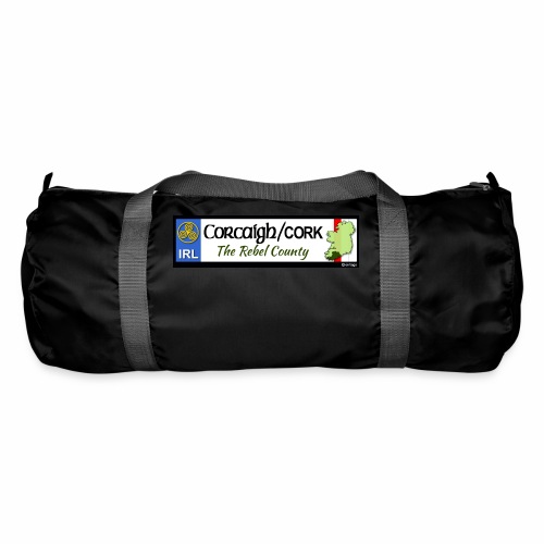 CO. CORK, IRELAND: licence plate tag style decal - Duffel Bag