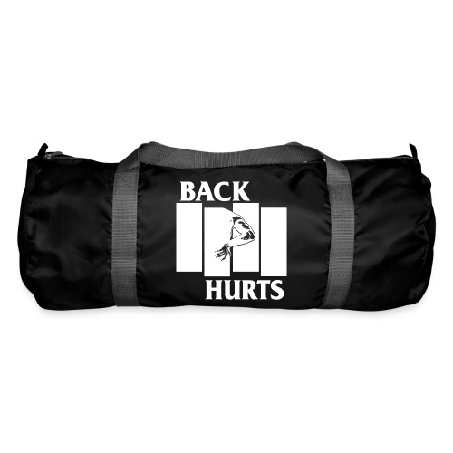 BACK HURTS white - Duffel Bag