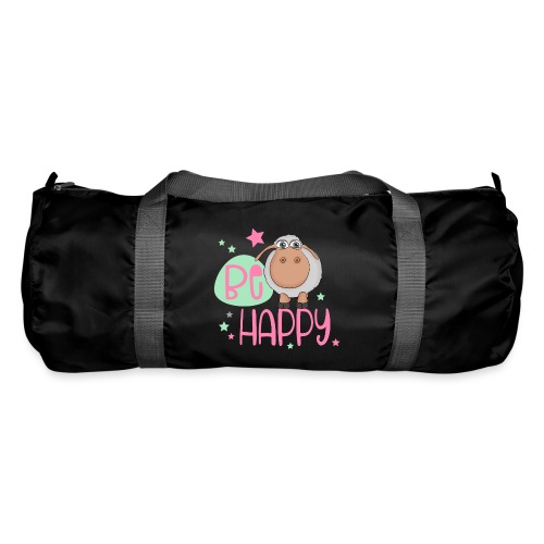 Be happy Schaf - Glückliches Schaf - Glücksschaf - Sporttasche