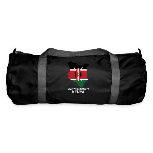 Straight Outta Kenya country map & flag - Duffel Bag