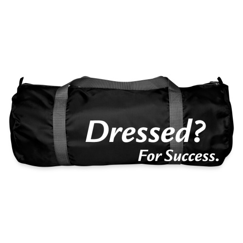 Dressed? For Success. | schwarz - Sporttasche