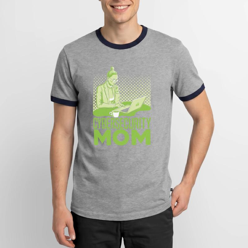 Programmierer Coder Software Entwickler Männer Kontrast-T-Shirt