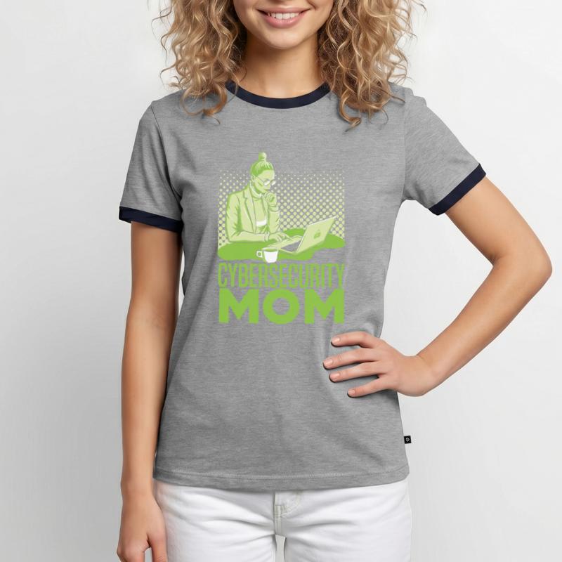 Programmierer Coder Software Entwickler Männer Kontrast-T-Shirt