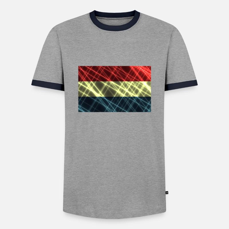 Pays-Bas T-shirt contrasté Homme