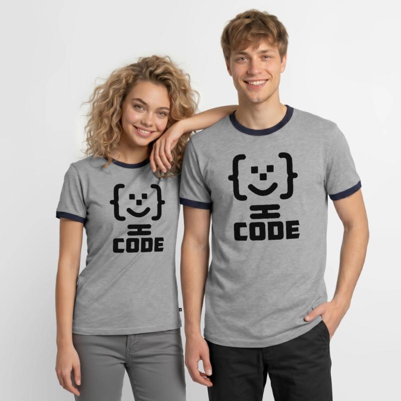 Männer Kontrast-T-Shirt