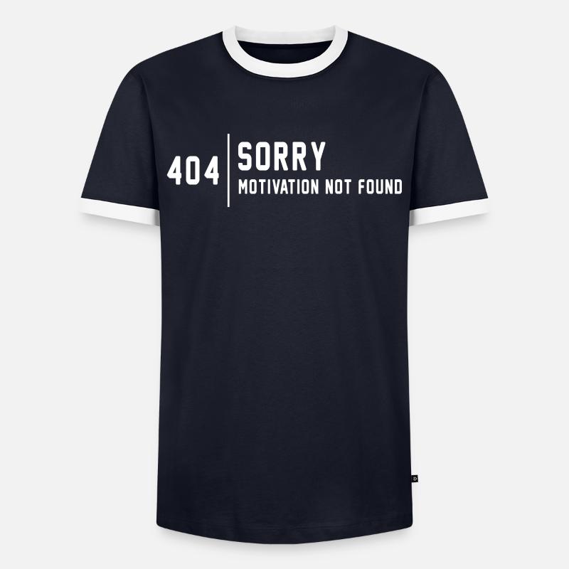 Student student computer science - Men's Ringer Shirt - navy/white