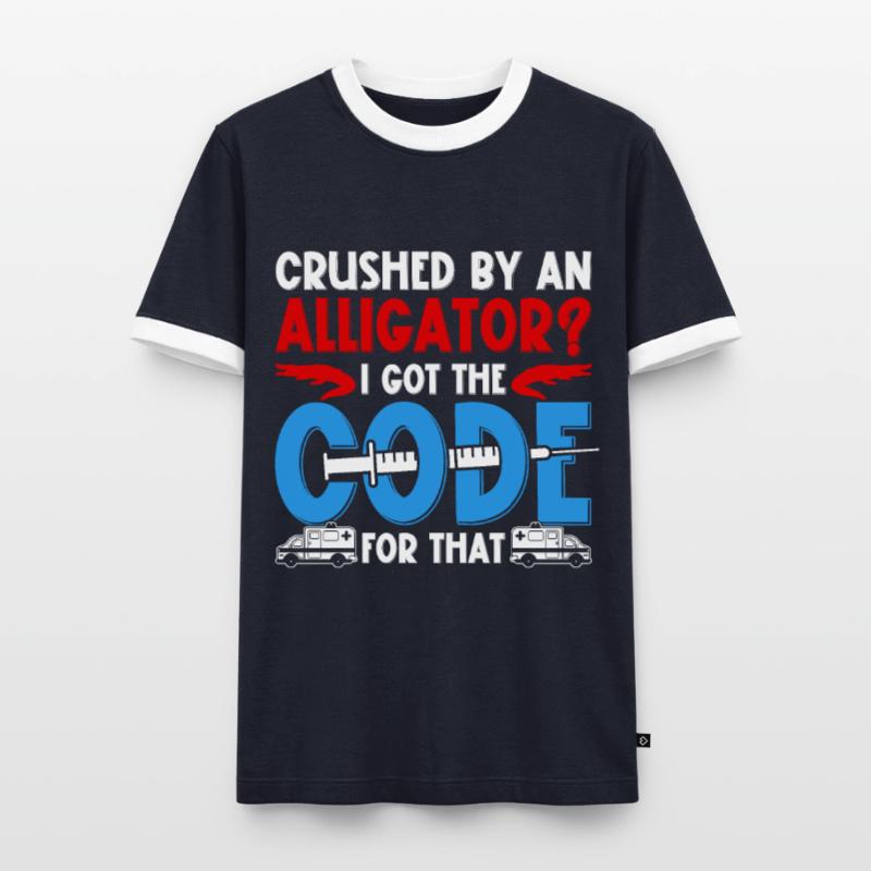 Spécialiste du codage J’ai le code pour ça T-shirt contrasté Homme