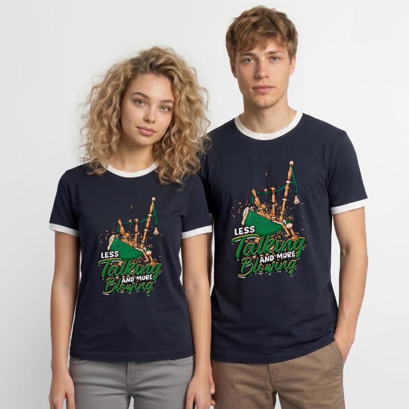 Cornemuse Cornemuse Cornemuse T-shirt contrasté Homme
