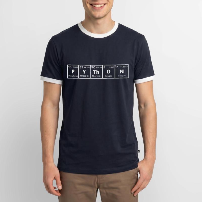 Python Men's Ringer Shirt
