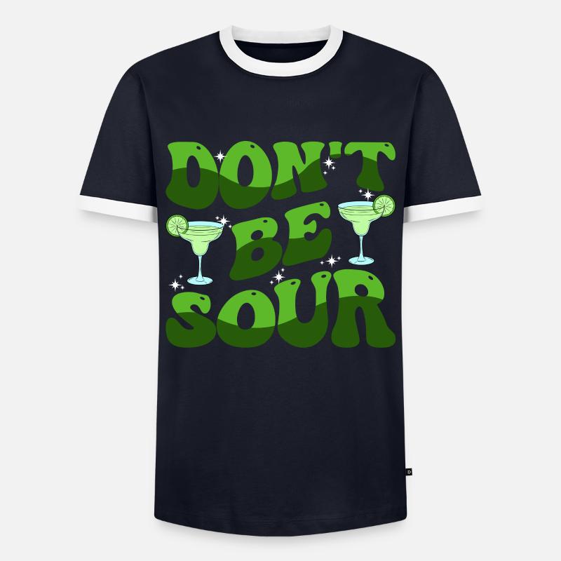 Cinco de Mayo - Männer Kontrast-T-Shirt - Navy/Weiß 