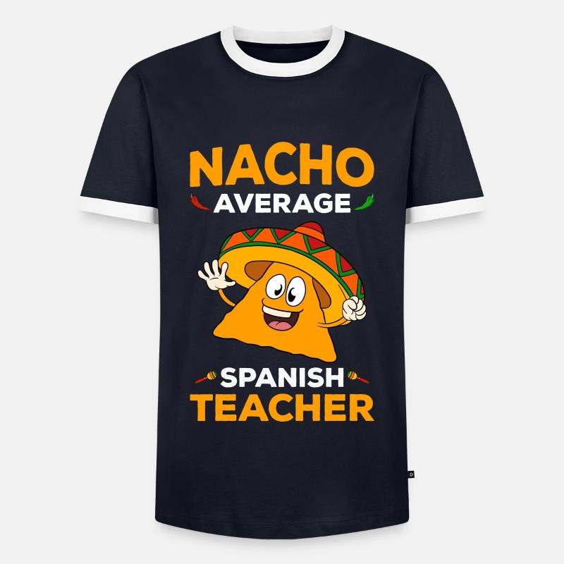 Cinco de Mayo - Men's Ringer Shirt - navy/white