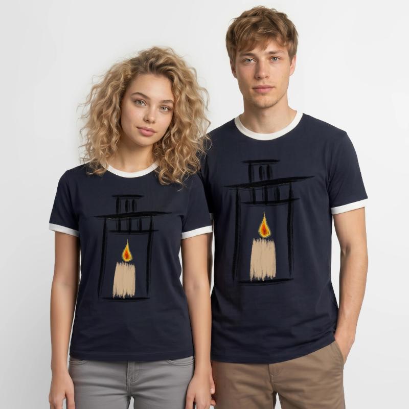 Lantern Men's Ringer Shirt