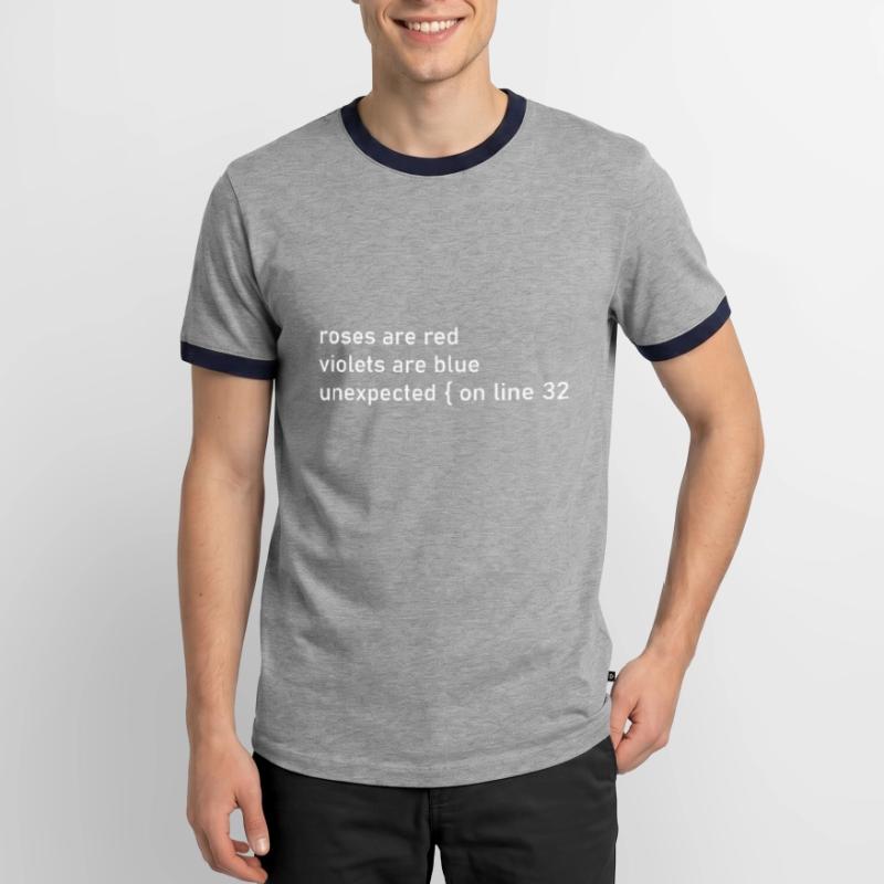 Funny saying Programming Computer Scientist Coder Men's Ringer Shirt
