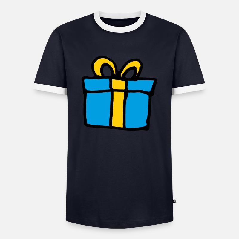 Gift Gift Idea - Men's Ringer Shirt - navy/white 