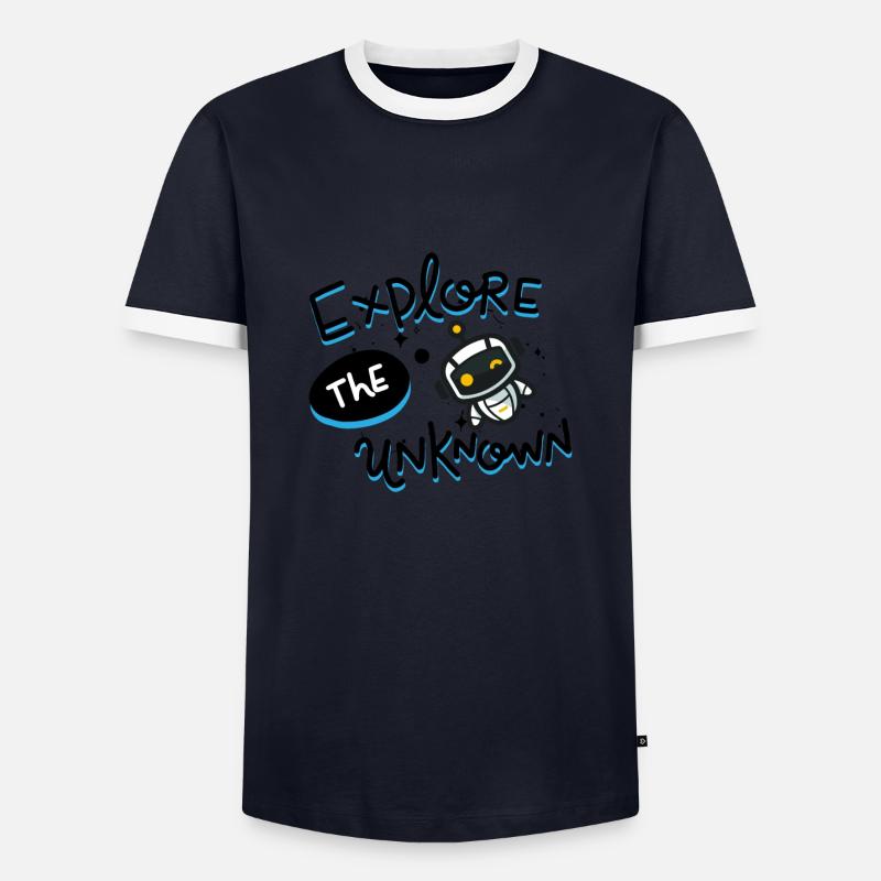 Programming, internet, everything digital - Men's Ringer Shirt - navy/white
